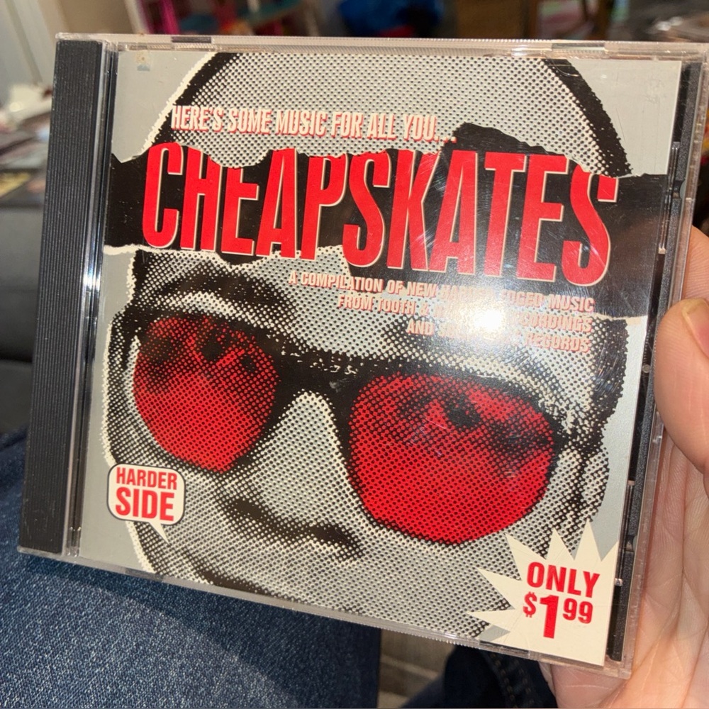 Cheapskates: Harder Side by Various Artists (CD, 1999, BEC Recordings)